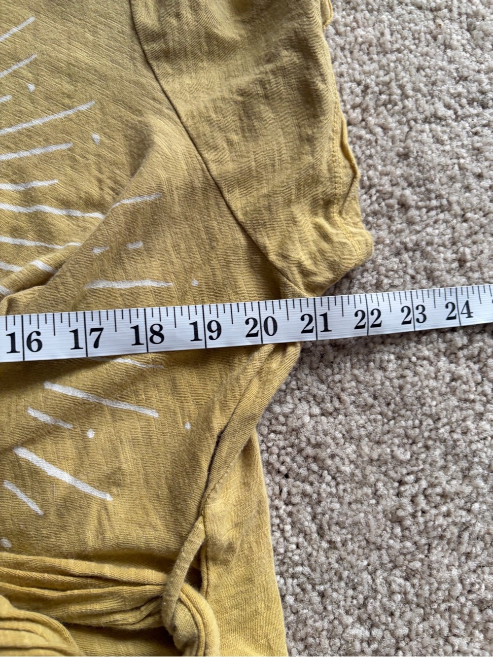 Magnolia pearl yellow Eye of Providence Tawney Wrap Cotton Jersey Coal one size - Picture 9 of 15